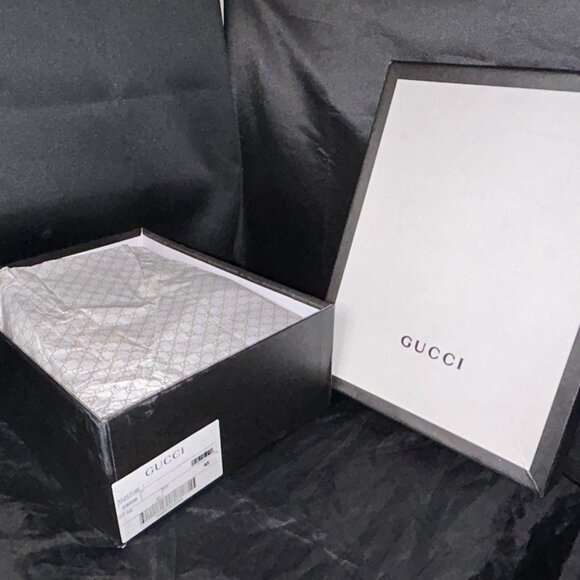 Gucci x Dapper Dan High-Top Sneakers – Black/Gold Monogram - Picture 9 of 11